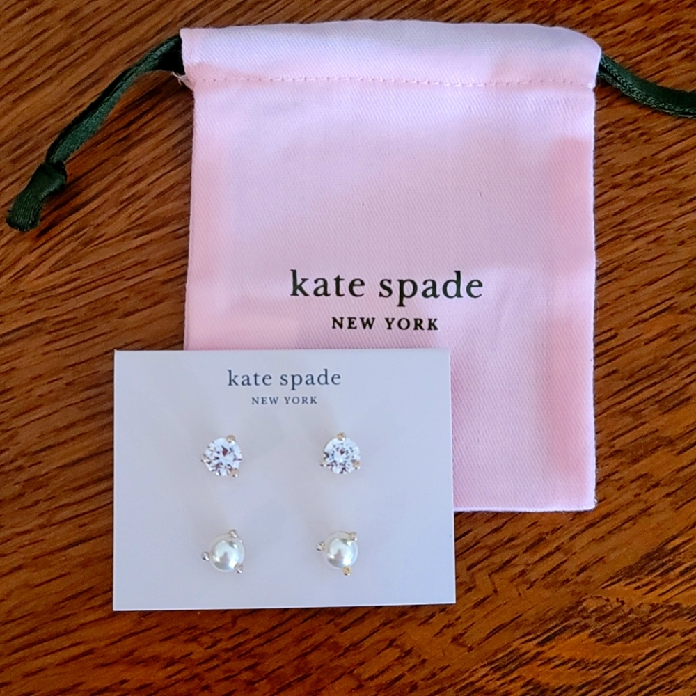 NWT Kate Spade Rise and Shine Earnings Set (2 Pairs)